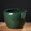 Vasos Grandes de Cerâmica Jingdezhen, Vasos Grandes para Flores, Vasos em Formato de Tigela para Lótus, Vasos para Ninféias, Vasos para Lótus, Aquários para Tartarugas, Aquários para Peixes Dourados, Vasos para Plantas de Pau-Ferro