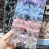Nuevo Scrunchie de Encaje con Mariposas de Azúcar y Brillo Macaron Dulce para Coletas de Niñas Venta al por Mayor