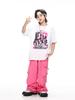 Ropa de Moda Infantil Hip-Hop Hiphop Niños Hip-Hop Moda Cool Marca Traje Chaleco Ropa para Actuación de Batería para Niñas