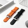 Hebilla de Pin Universal de Silicona para Correa de Reloj de 17.5 mm Correa de Reloj de Reemplazo Suave Correa de Reloj de Silicona Impermeable de Color Sólido con Cabeza Plana