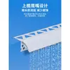 Tira de pingadeira de parede externa PVC bico de águia tamanho grande beiral beirais superior e inferior abertura linha anti-gotejamento massa de calafetar canto de varanda tira plástica