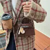 Bolsas Retro de Gamuza de Nicho Otoño e Invierno 2026 Nueva Moda Bolso Cruzado Versátil Bolso de Hombro Único Bolso Kelly