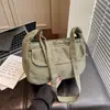 Bolsa Tote Ins da Moda 2026 Nova Bolsa de Ombro para o Dia a Dia de Grande Capacidade Estilo Coreano Casual Bolsa de Ombro Transversal para Mulheres
