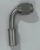 Mangueira de Freio AN3 Cabeça de Aço Ângulo 0/28/90 Graus / Conector Articulado de Esfera de Aço Inoxidável M10 para Modificação de Motocicleta/Carro