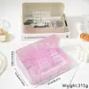 Caixa de armazenamento de mesa multifuncional para nail art transfronteiriça com compartimentos e furos para cabeça de lixamento, polidor de unhas, esmalte em gel e caixa de ferramentas para nail art