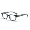 Gafas Graduadas Personalizadas Estilo Calle Retro de Moda con Filtro de Luz Azul para Hombres y Mujeres 88647 Estilo Europeo y Americano Personalidad Ins Montura Cuadrada Monturas de Gafas sin Graduación