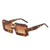 Nuevas Gafas de Sol de Caja Moda Europea y Americana Gafas de Sol para Hombre y Mujer Personalizadas Forma de Ojo de Pez Borde Grueso Gafas de Moda Transfronterizas