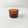 Taza de Vela Taza Vacía Portavelas Pequeño Recipiente para Velas DIY Contenedor de Aromaterapia Pequeña Capacidad Wholesale Vidrio Transparente Mini Color Degradado