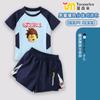 Fato de Banho Roblox Meninos Manga Curta Dividido Calção de Natação Fato Infantil Roupas de Banho Roblox Verão Secagem Rápida