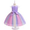 2026 Amazon Estilo Ins de Unicornio para Niñas Vestido de Pasarela para Niñas Vestido de Boda para Niños Vestido para Niños