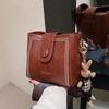 Bolsa Feminina Moda Ombro Transversal 2025 Nova Chegada Elegante Versátil Bolsa Saco Estilo Coreano Retrô Nicho Bolsa Saco