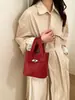 Bolso con Patrón de Lichi Retro, Bolso Cruzado, Bolso de Mano de Nuevo Estilo para Mujer, Bolso Cesta, Bolso Cubo, Bolso de Hombro Versátil Casual para el Trabajo