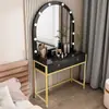 Mesa de maquiagem profissional com luzes para estúdios fotográficos, lojas de vestidos e casamentos, salões de beleza e estúdios de maquiagem
