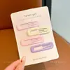 Presilhas de Cabelo Fofas Dopamina para Mulheres, Grampos de Cabelo Estrela de Alta Qualidade, Presilhas Versáteis Bico de Pato para Crianças, Presilhas para Franja Lateral
