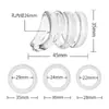 Anillo de Doble Resistencia para Prepucio para Hombres para Aumentar la Sensibilidad, Retrasar la Eyaculación y Mejorar el Placer Adulto