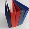 Carpeta de documentos de oficina de color cartón PVC carpeta de hojas sueltas A4 impresión discurso color imagen y otra carpeta de hojas sueltas
