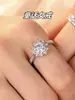 Anillos Abiertos Ajustables de Lujo para Pareja con Diamantes Simulados para Hombres y Mujeres