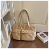 Comercio Exterior Wholesale Nuevo Simple Casual Bolso de Mano de Lona Maletín Bolso Tote de Gran Capacidad Ligero Bolso de Hombro