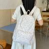 Mochila Pequeña Fresca para Estudiante de Secundaria, Linda de Dibujos Animados, Grafiti, Mochila para Estudiante de Preparatoria de Gran Capacidad, Mochila para Computadora a la Moda