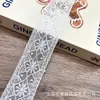 Renda Solúvel em Água Malha Bordado Fita de Leite Laço DIY Caixa de Presente Acessórios de Cabelo Acessórios Materiais