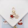 Llavero de Navidad Lindo Creativo Reno Colgante para Airpods Memoria USB Hebilla de Cremallera Anti-pérdida Accesorios