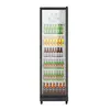 Refrigerador de una puerta Odaxin Supermercado Bar Congelador Comercial Gabinete vertical para conservación de alimentos frescos Vitrina refrigerada para bebidas