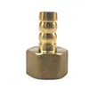 Conector de Púa de Cobre Puro 1/2 Pulgada 3/4 Pulgada Rosca Interna y Externa Adaptador Verde Accesorios Manguera de Gas Conector de Gas Natural