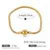 Pulseiras Finas de Aço Inoxidável Transfronteiriças, Pulseiras de Luxo Nicho em Aço Titânio Simples, Joias Minimalistas Personalizadas Atacado