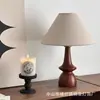 [Transfronteiriço] Luminária de mesa de alta qualidade estilo arte decorativa para estudo, estilo vintage de meados do século, ambiente de sala de estar, luminária de cabeceira, luminária de mesa de quarto