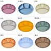 Prato de Silicone para Jantar de Bebê Peça Única Ventosa Prato de Jantar para Alimentação Tigela de Alimentação para Bebê Criança em estoque Suprimentos Maternos e Infantis Transfronteiriços