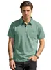 Wish Transfronteiriço Verão Europeu e Americano Masculino Novo Camisa Polo Lisa de Manga Curta com Gola Lapela, Camiseta Casual Americana Plus Size