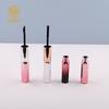 Tubo de Mascara Electroplateado de Doble Extremo de 14 ml, Pegamento para Cejas, Envase Vacío de Plástico, Material de Empaque para Palito de Peinado, Impresible