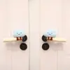 Guantes Antiestáticos Lindos de Nube para Manijas de Puerta Anticolisión Anticolisión Decoración de Puerta de Dormitorio Cubierta Protectora para Manija de Puerta