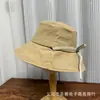 Novo Chapéu de Pescador com Laço Estilo Japonês para Mulheres, Versão Coreana, Chapéu Fino com Proteção Solar para Primavera e Verão, Chapéu Bucket Versátil, Moderno