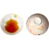 Mo Ji Zorro de Nueve Colas Pintado a Mano Calabaza Taza Maestra Taza Fu Lu Juego de Té de Cerámica Beber Té Sombrero para el Sol Taza de Cata de Té Juego de Té Kung Fu