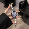 18 mm Adecuado para Huawei Gt6 Correa de Reloj de Metal Trébol de Cuatro Hojas Cadena Estilo Perla de Ostra Correa de Reloj Huawei Gt5 41 mm