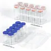 Caixa para frasco Xilin de 3ml 2/4/6/10 peças caixa de vacina 3ml 24 peças caixa para pó liofilizado frasco com tampa de pressão caixa de armazenamento de plástico