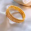 Pulseira Redonda de Aço Titânio Totalmente Cravejada em Diamante Estilo Francês, Pulseira Simples e Fashion de Luxo Leve, Senso de Design, Joia Versátil e Única para Públicos de Nicho