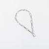 Europa y Estados Unidos personalidad transfronteriza punk geométrico simple collar temperamento con forma de candado joyería joyería combinable