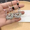 Nuevo Collar de Candado de Paz Estilo Chino para Mujer, Estilo Antiguo, Cadena para Clavícula con Borla de Gama Alta, Diseño de Nicho, Collar Versátil