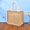 Bolsas de Linho Prontas de Fábrica em Estilo Retrô, Bolsas de Linho de Juta Personalizadas em Branco, Sacolas para Presente, Sacolas para Presente, Sacolas de Presente Personalizadas