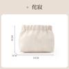 Un lote de metralla, bolsa de cosméticos, bolsa de lápiz labial, bolsa de almacenamiento, monedero, bolsa de forro, bolsa de cosméticos, bolsa pequeña portátil