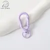 Fecho de mola de cabaça colorida transfronteiriço, fivela universal com acabamento pintado, acessórios de chaveiro DIY, fecho de decoração para pingente de bolsa