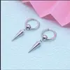 Pendientes de Aro Transfronterizos Europeos y Americanos Punta de Gota de Agua Cono Apuntado Tendencia Calle Estilo Hong Kong Hip-Hop Colgante Moda Retro Joyería para Orejas