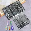 Suministro Transfronterizo de Juegos de Placas de Estampado para Uñas, Plantillas DIY de Transferencia para Uñas, Venta al por Mayor de Fabricantes