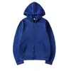 Cárdigan con cremallera europeo y americano transfronterizo, sudadera con capucha, color liso, ropa deportiva, top, mismo estilo otoño e invierno, camisa con cremallera para hombre y mujer