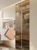 Puertas de Gabinete de Madera Maciza, Puertas de Gabinete de Vidrio para Armario, Puertas de Gabinete de Cocina, Puertas de Gabinete Separadas de Autoinstalación