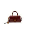 Bolsa de Casamento para Mulheres, Uso Diário, Bolsa de Casamento para Noiva Presente, Bolsa de Mão Vermelha Retro de Nicho, Bolsa Transversal Levemente Luxuosa e Elegante
