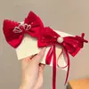 Pinzas para el Cabello de Niña Año Nuevo Princesa Fugitiva Pinza con Lazo de Cinta Pinza para Bebé Niña Accesorios para el Cabello para Niñas