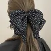 Pinza para el Cabello de Flor de Malla Estilo Coreano para Mujer, Pinza Giratoria de Alta Gama para Moño en la Parte Trasera de la Cabeza, Pinza de Tiburón para Peinado Semirecogido, Pinza Vertical